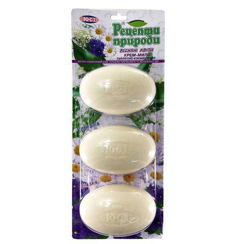 

Мыло туалетное на планшете (3шт*100гр) ВЕСЕННИЕ ЦВЕТЫ (1 пач) (Gordi)