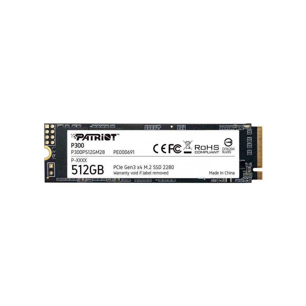 

Накопитель SSD M.2 2280 NVMe 512GB Patriot P300 (P300P512GM28) R1700MBs W1200MBs новый