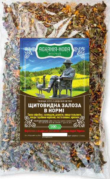 

Фиточай щитовидная железа в норме, 100г , Аскания нова