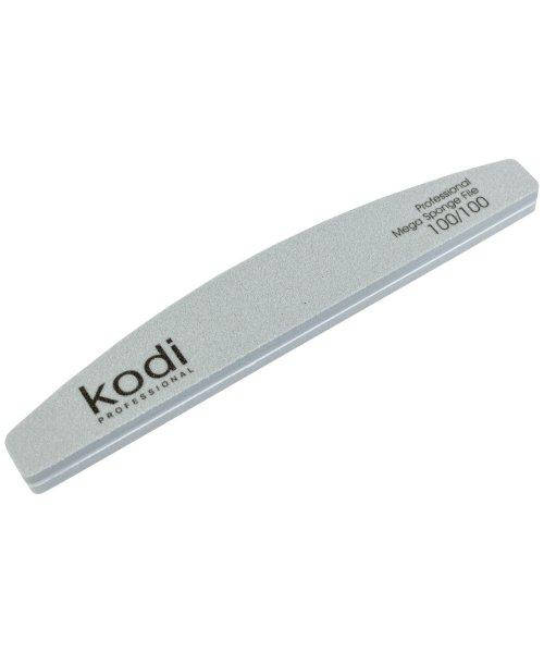 

Баф для ногтей полумесяц Kodi 100/100 грит, серый