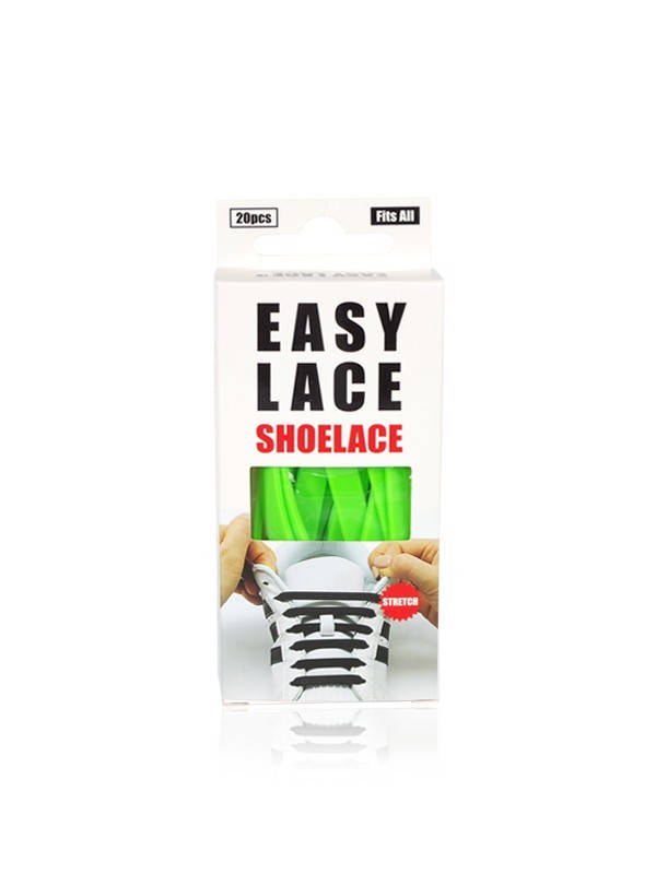 

Easy Lace силиконовые шнурки серый
