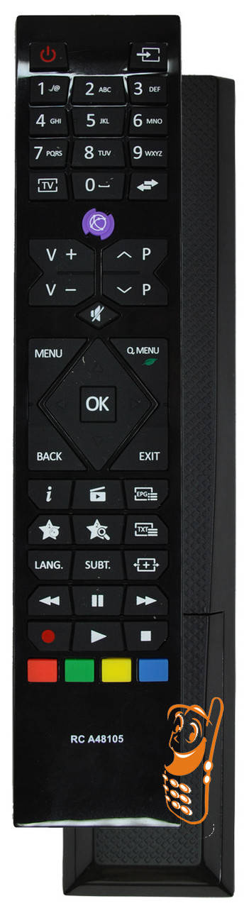 

Пульт Hitachi 32HDT01 - пульт для телевизора Hitachi, Черный