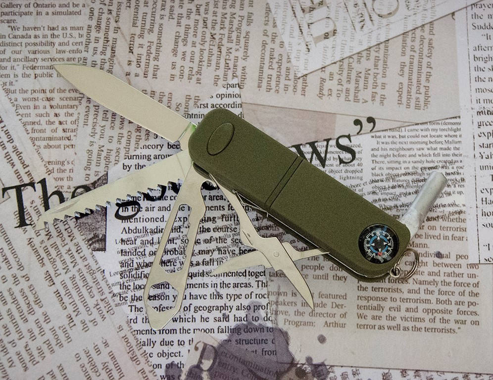 

Швейцарский Многофункциональный Нож К 1016