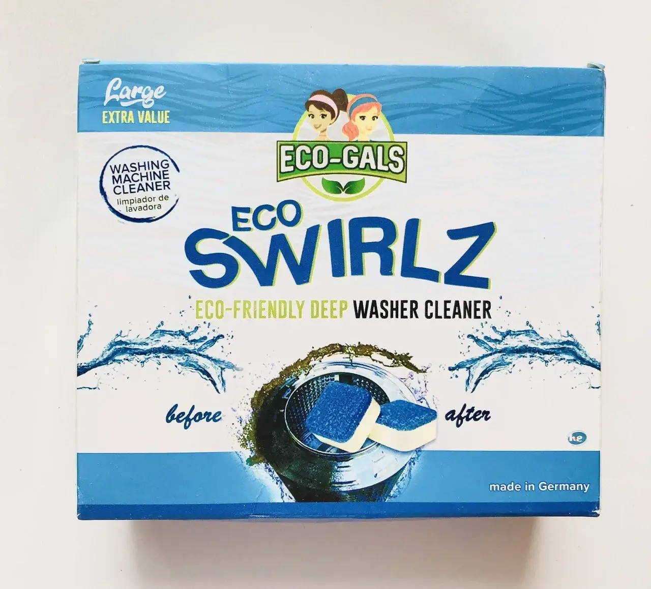 

Эко капсулы Антибактериальные для стиральной машины Eco Swirlz, 12 шт Оригинал!