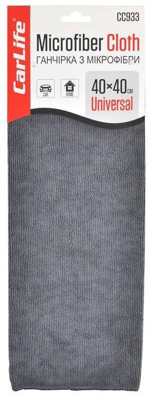 

Микрофибра CarLife Microfiber Cloth (размер 40*40см) Серый