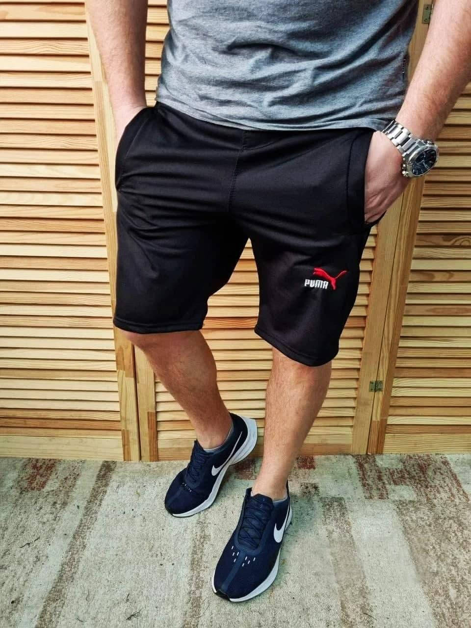 

Мужские шорты Puma черные, Черный