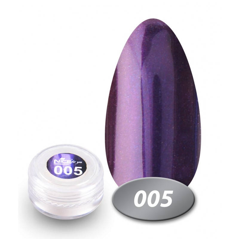 

Зеркальный пигмент Nice for you 005 фиолетовый 1 г