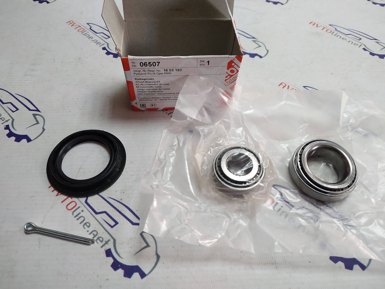 

Подшипник задней ступицы (набор) Ланос, Нексия, Сенс, Нубира; Febi