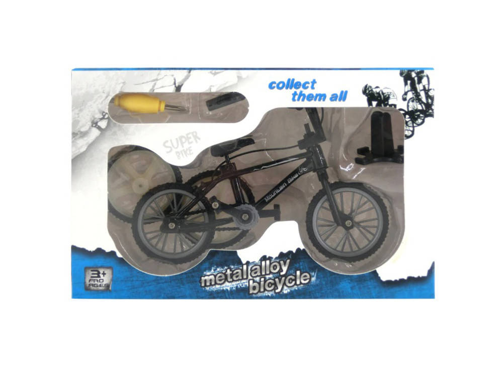 

Фингербайк в подарочной упаковке с запасными колесами Черный