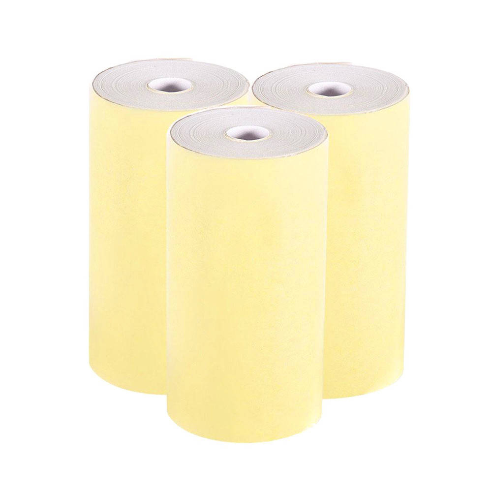 

Рулон бумаги для мобильного портативного термопринтера Peripage 57x30 мм жёлтый