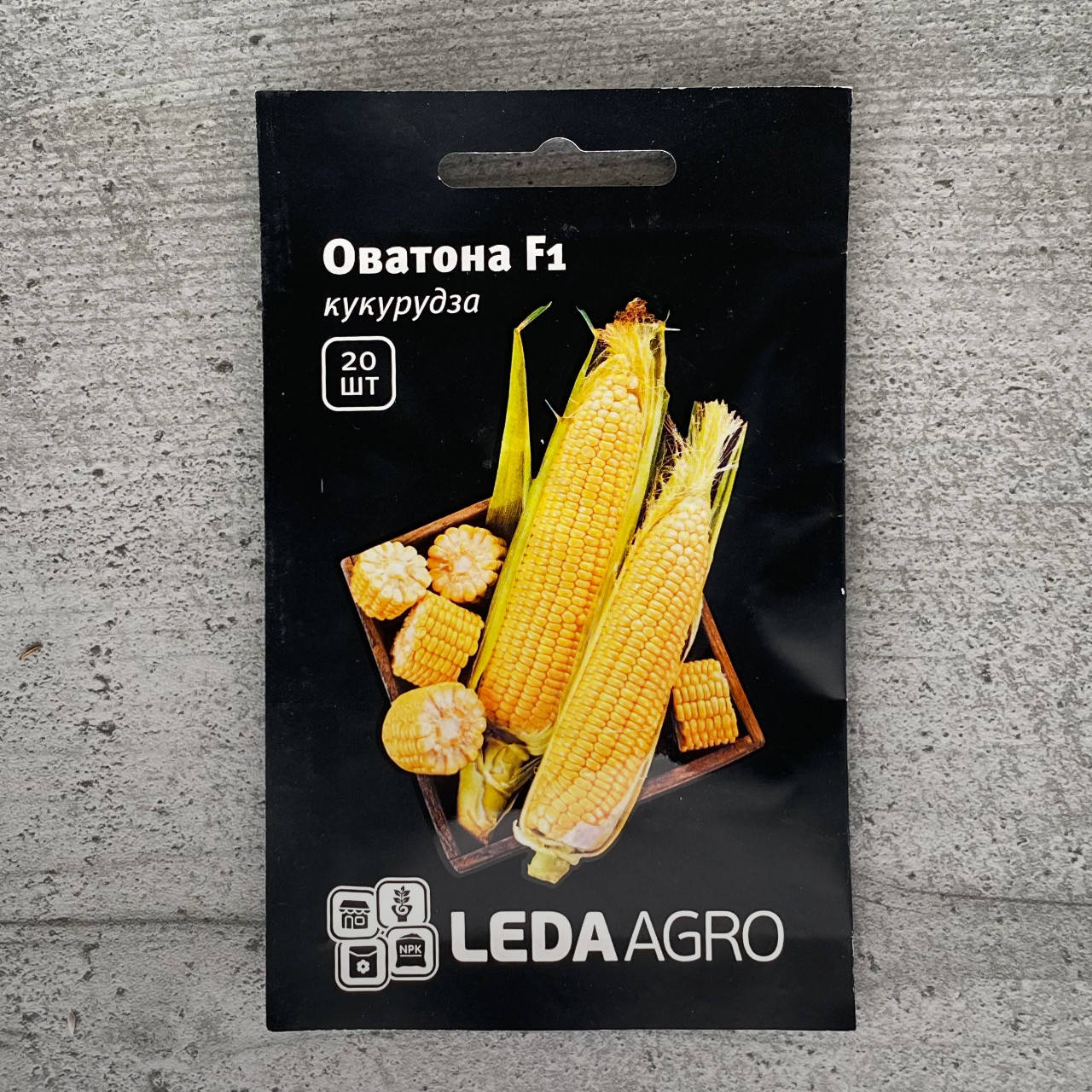 

Кукуруза Оватона F1 20 шт семена пакетированные Leda Agro