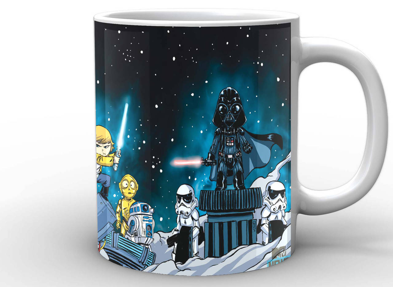 

Кружка Geek Land белая Звёздные войны Star Wars аниме SW.002.05, Белый