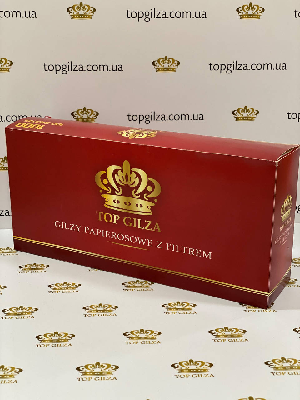 

Сигаретные гильзы с фильтром для набивки табаком Gama Top Gilza 1000 шт