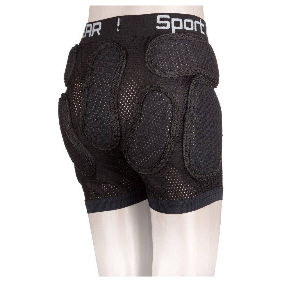 

Защитные детские шорты(креш-панты) Sport Gear Recruit black(толщина мягких вставок 10мм), для роликов и скейта 2XS