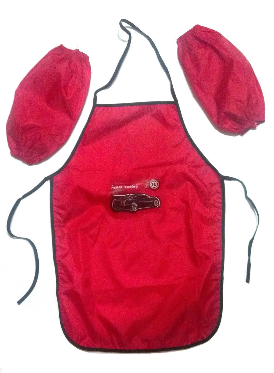 

Фартушок и нарукавники "Машина" 7905