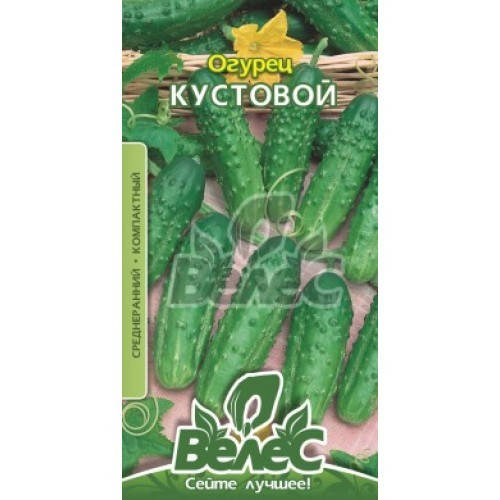 

Семена огурца Кустовой 0,5 г ТМ ВЕЛЕС