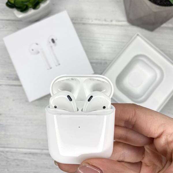 

Беспроводные наушники Apple AirPods 2 Епл АирПодс Люкс Качество 1:1, Белый