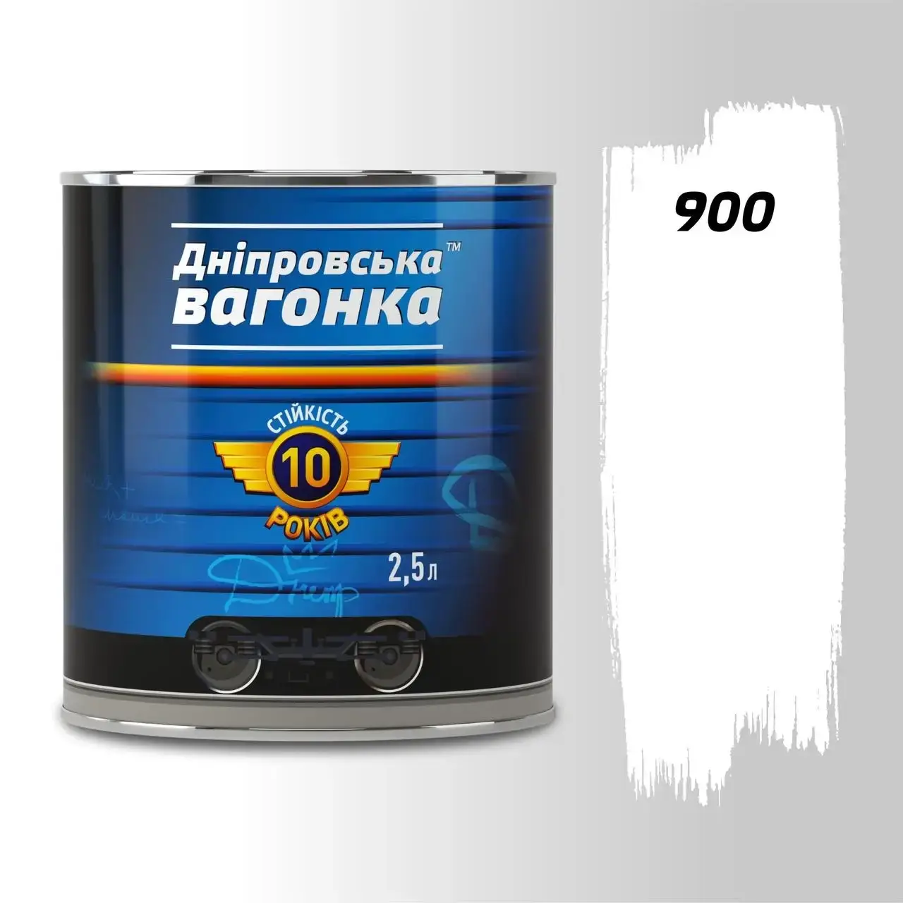 

Краска Днепровская Вагонка ПФ-133 2,5л. Белый