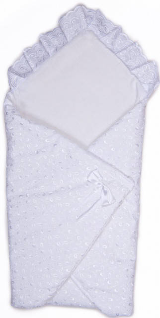 

Конверт для новорожденного К105, Белый