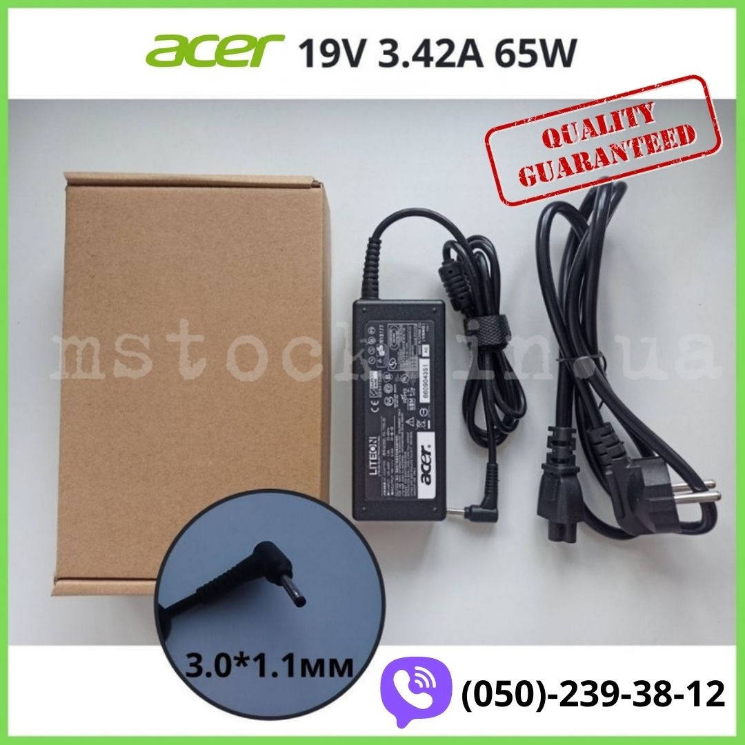 

Блок питания для ноутбука Acer Aspire One 1-431 + сетевой кабель Acer Aspire One 1-431