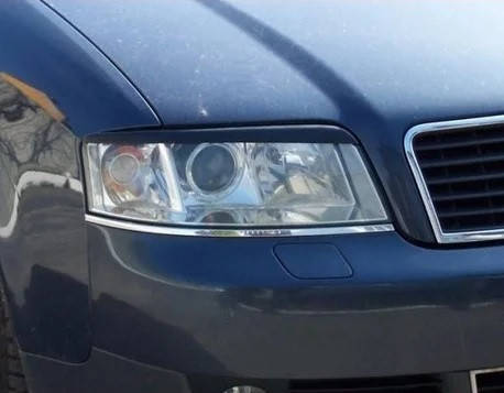

Реснички для фар Audi A6 1997-2003 C5, Черный