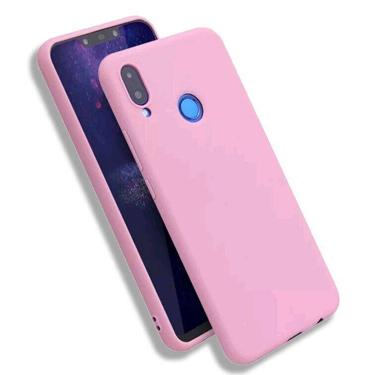 

Чехол Candy Silicone для Huawei Honor 8X цвет Розовый