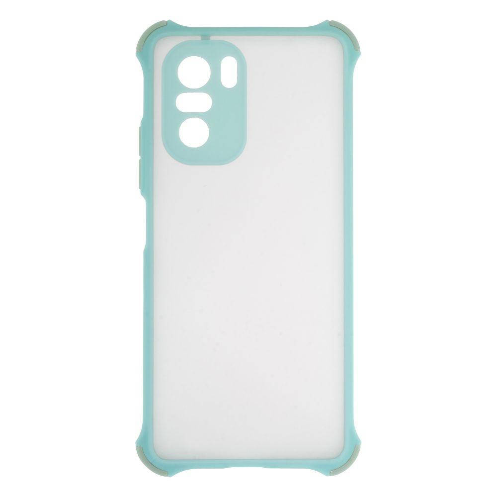 

Чехол-накладка Armor Frame для Xiaomi Poco F3 6, бирюзовый