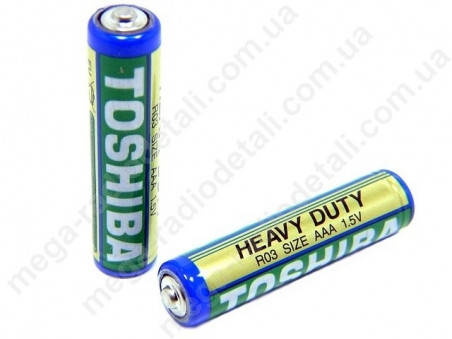 

Батарейка AAA R03 1.5V Toshiba (1шт)