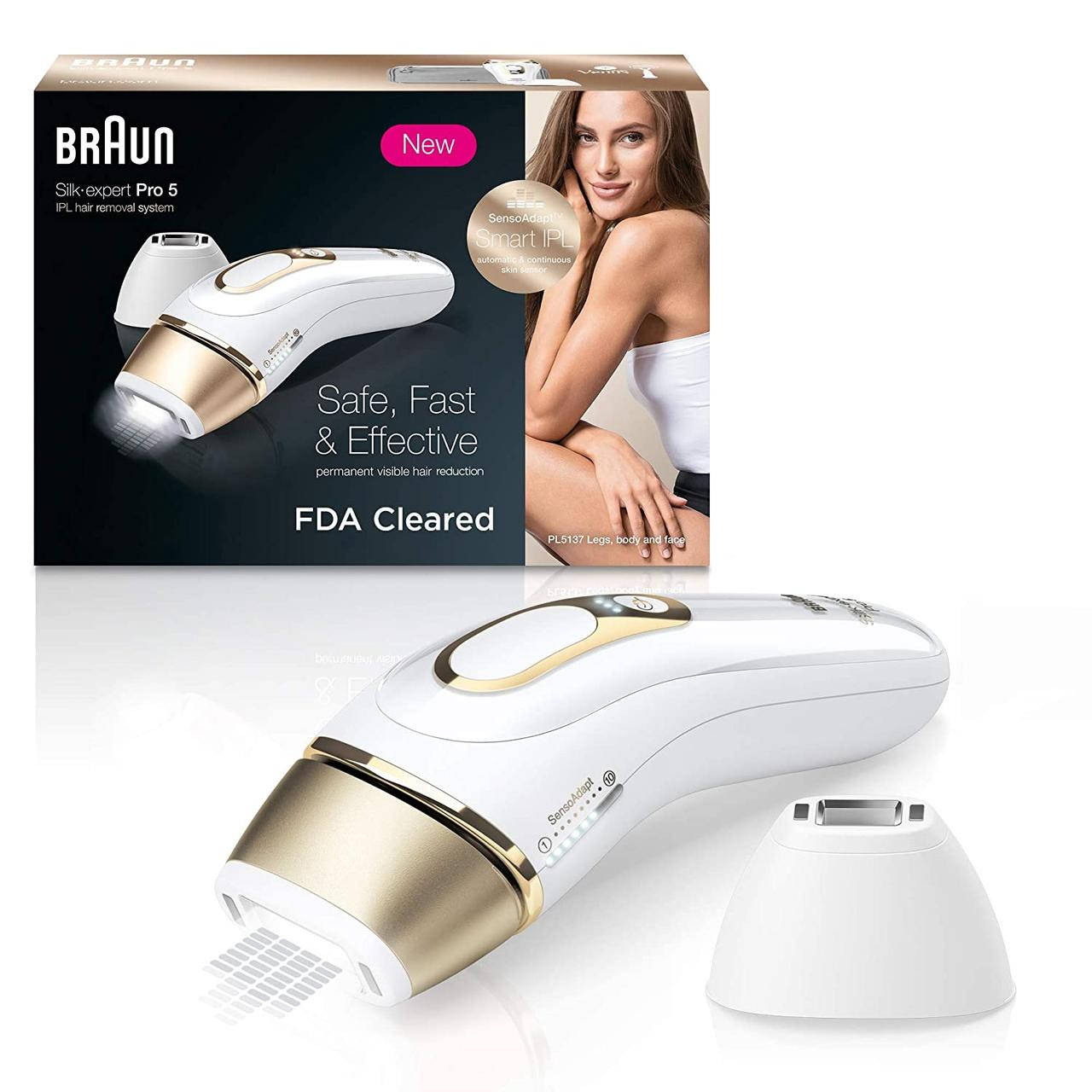 

Фотоэпилятор BRAUN Silk-expert Pro 5 IPL 5137 400тыс. вспышек