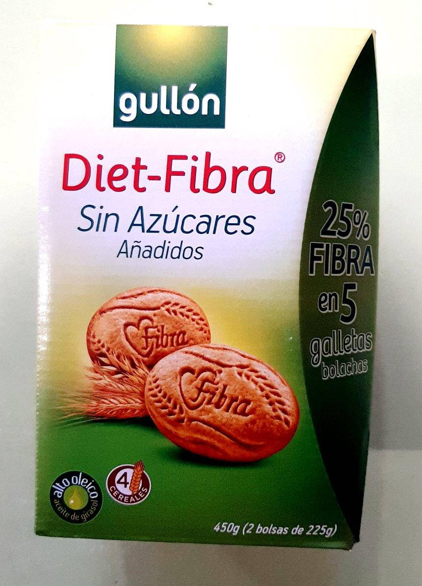 

Печенье Gullon Diet Fibra без сахара 450 г