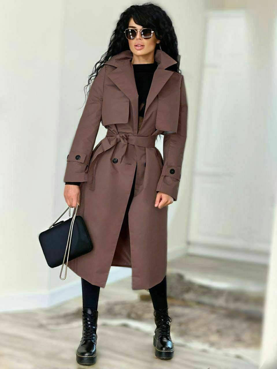 

Женский плащ, Черный