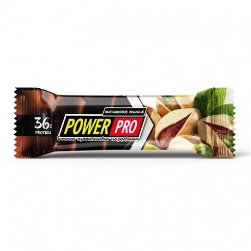 

Протеиновый батончик Power Pro ореховий NUTELLA фисташка 36%, 60г