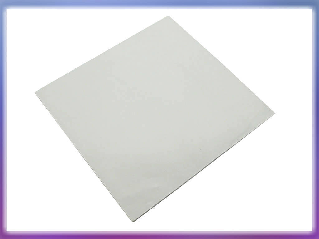 

Термопрокладка силиконовая для ноутбука Halnziye (100*100*0.5mm, 4W/m-K) Серая. Применяется для передачи тепла