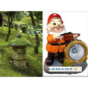 

Газонный садово-парковый светодиодный светильник Lemanso CAB126 гном (cab126)