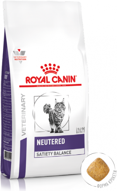 

Сухой корм Royal Canin Neutered Satiety Balance для кастрированных и стерилизованных кошек до 7 лет 12 кг