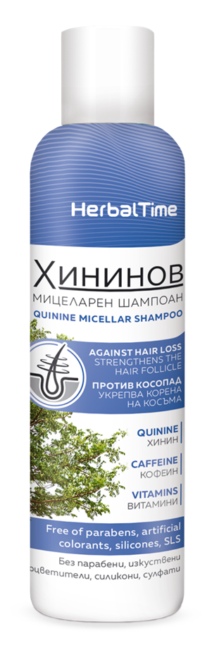 

Хининовый мицеллярный шампунь от выпадения волос