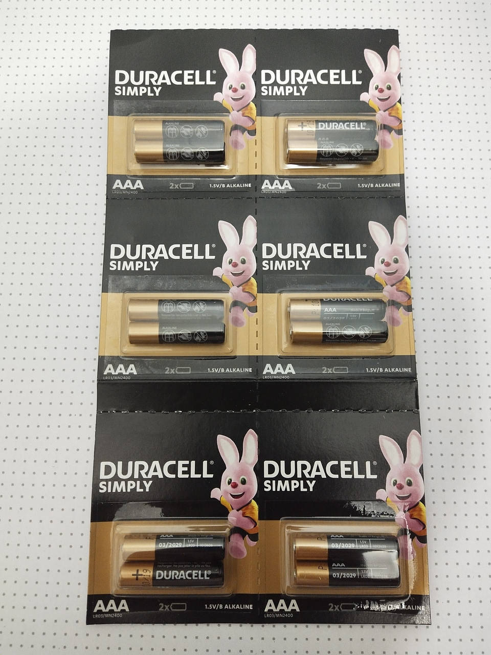 

Батарейка DURACELL Basic R3(AAA) 1.5V LR3 блистер - 12шт. коробка - 120шт.