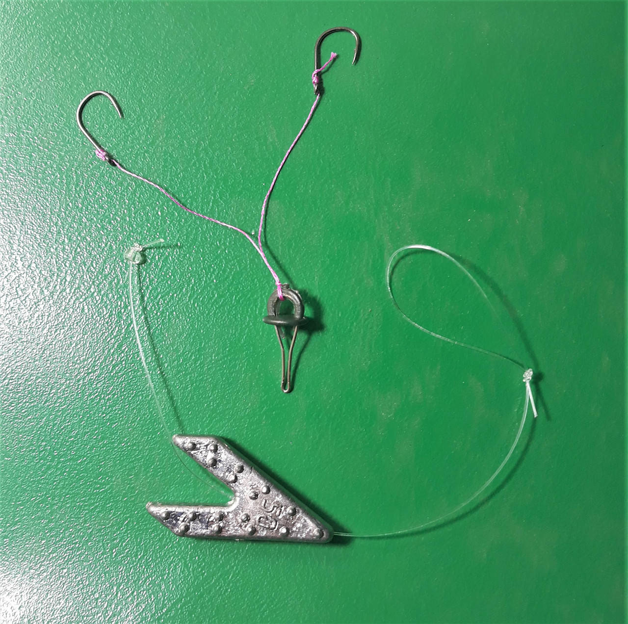 

Снасть Макушатник клипса в сборе 50 грамм