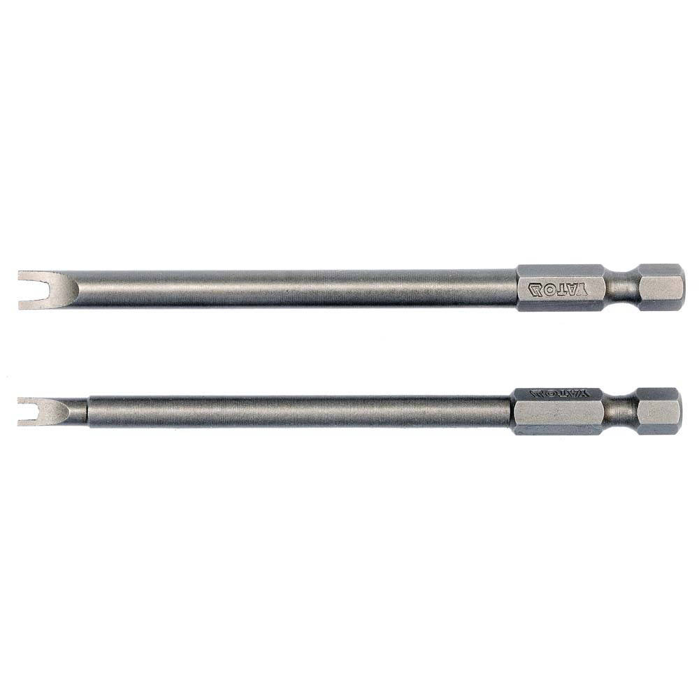 

Бита(SPANNER)Двухштырьковая YATO "SPANNER" на 1/4", № 6 и 10х100 мм, Набор 2 шт