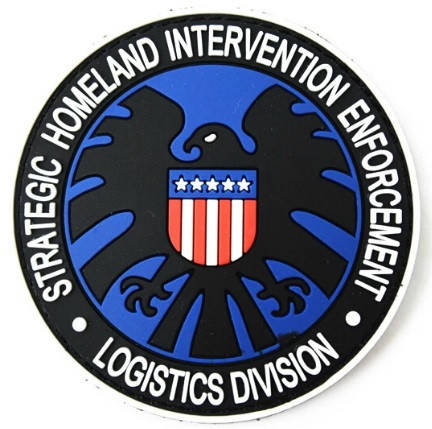 

Патч ПХВ на липучке Strategic homeland intervention enforcement arms(BRT)