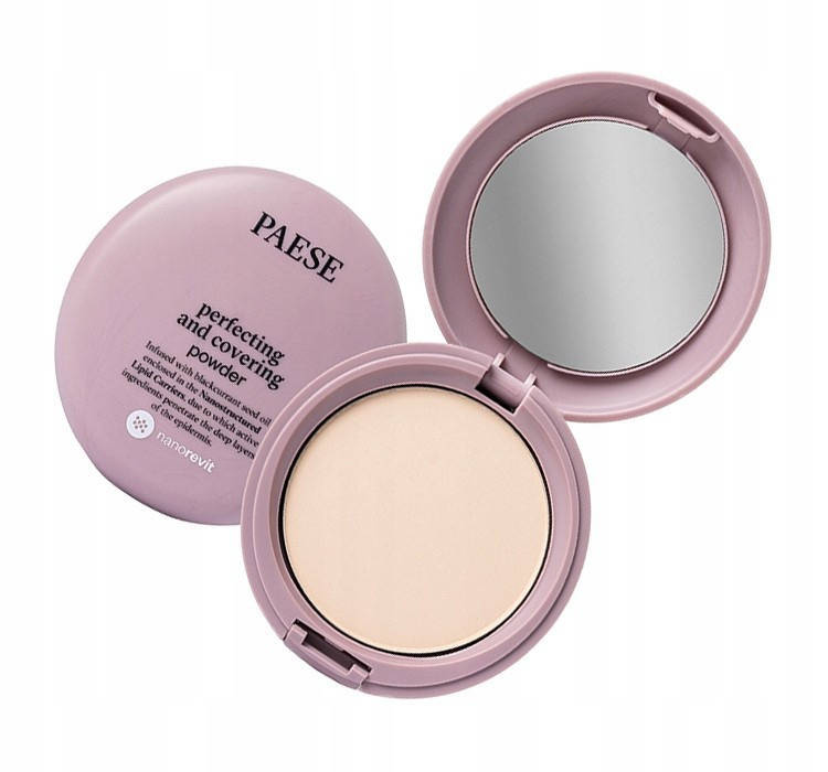 

Компактная пудра для лица PAESE Nanorevit Perfecting and Covering Powder 02
