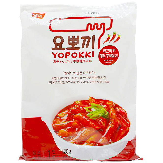 

Токпоккі гострі Yopokki 120г