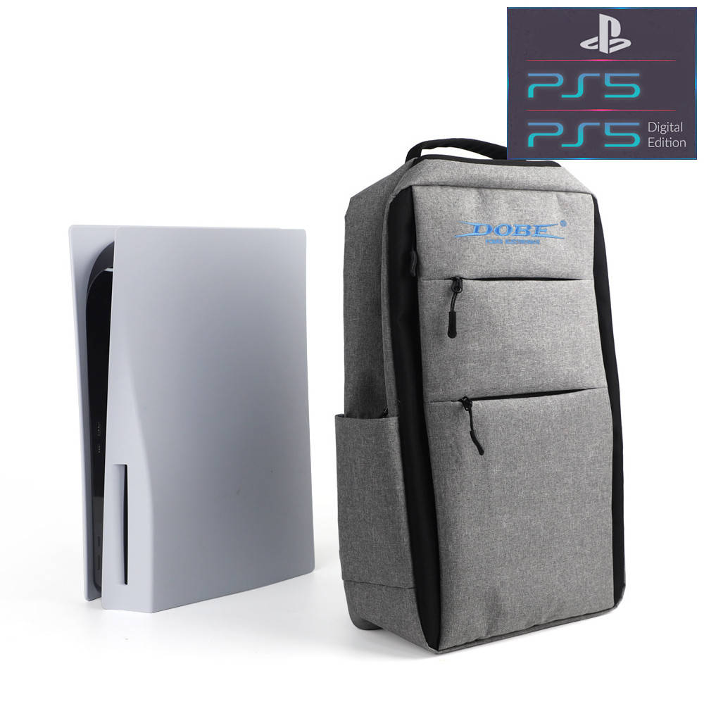 

Дорожный рюкзак-сумка DOBE для переноски консоли Sony PlayStation 5 (PS5 / PS5 Digital Edition), Xbox Series S