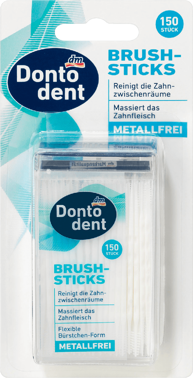 

Зубная микро-щетка Dontodent Brush-Sticks, 150 шт.