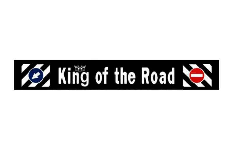 

Задний брызговик на полуприцеп "KING OF THE ROAD" 2400x350 мм