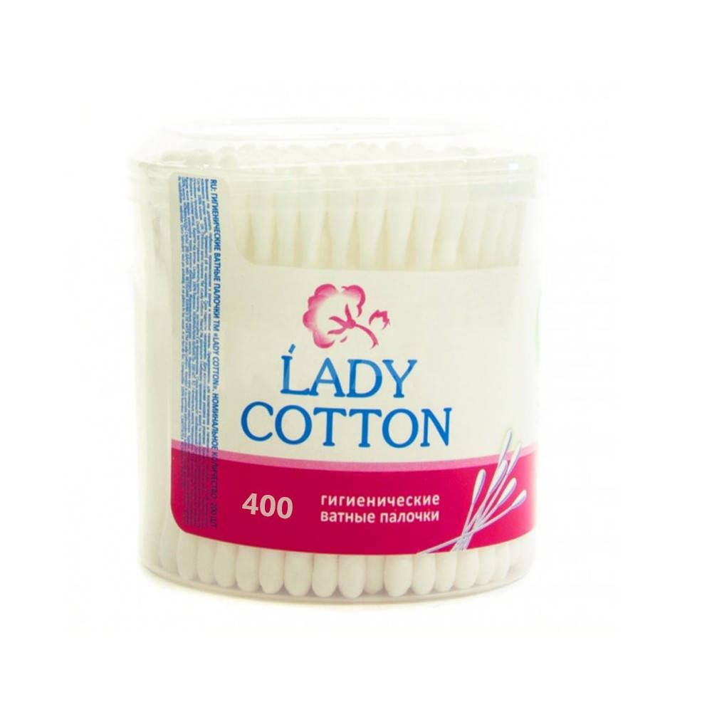 

Ватные палочки в банке Lady Cotton 400шт Украина арт. 5913
