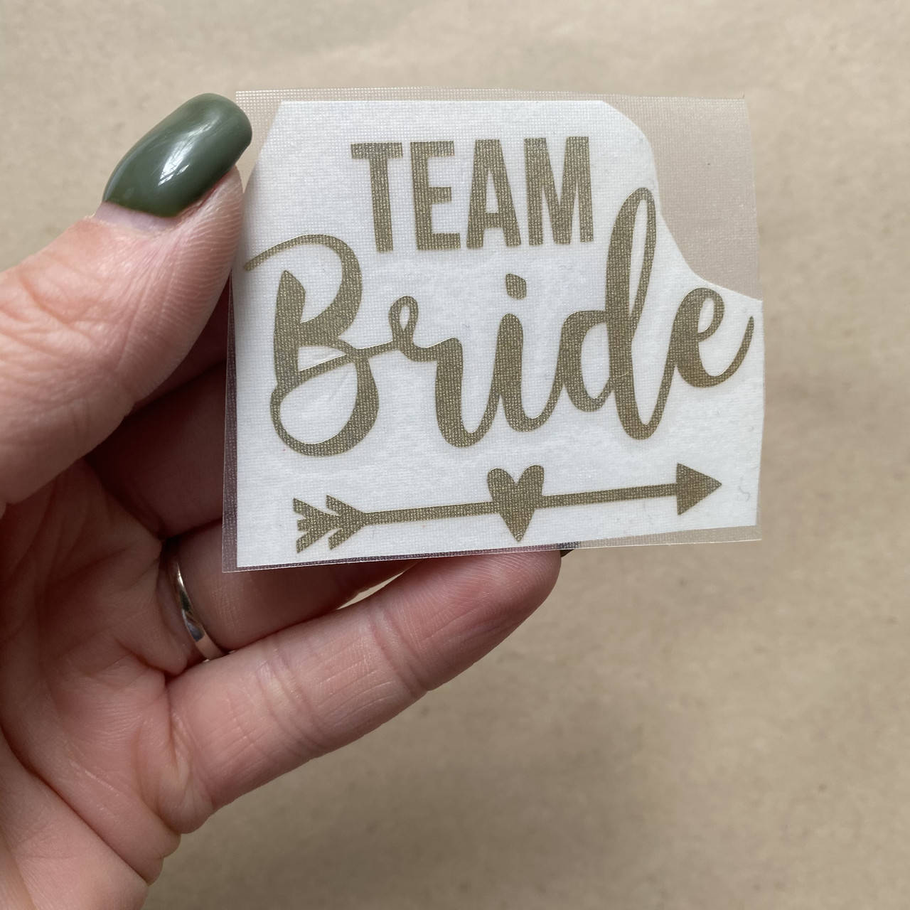 

Наклейки на руку девичник Team Bride