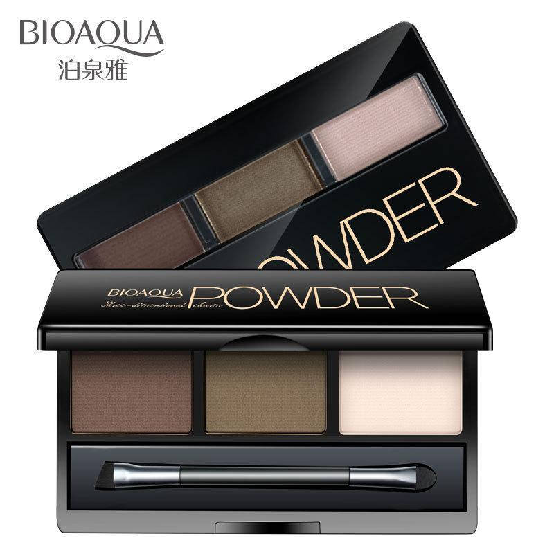 

Тени для макияжа бровей Bioaqua Powder Tree-Color Natural Eyebrow, 6г