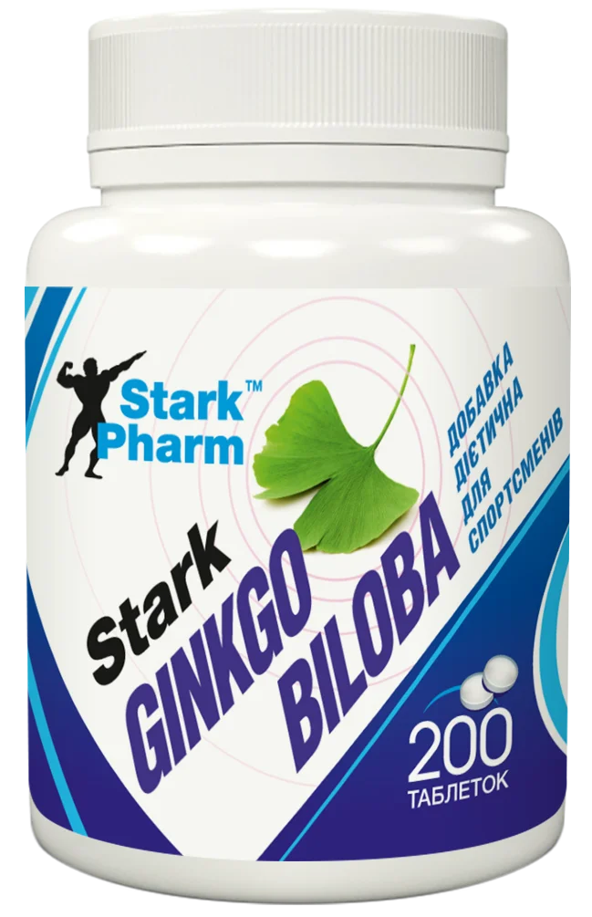 

Ginkgo Biloba 40 мг Stark Pharm 200 таблеток