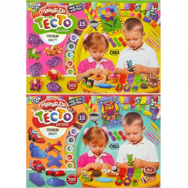 

Тесто для лепки Master Do 15 цв по 20 г TMD-03-01